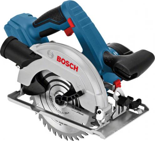 

Пила циркулярная BOSCH GKS 18V-57 (0.601.6A2.200) без АКБ и ЗУ. 18 В. Пропил (90град) - 57 мм. 3400