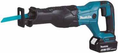 

Ножовка MAKITA DJR186RFE 187266 18в 2х3ачli-ion 0-2800об\м ход-32мм рез-255мм 3.5кг чем подсв