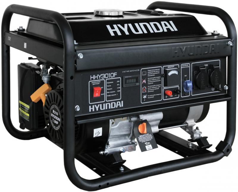 

Генератор Hyundai HHY 3010F 7 л.с бензиновый