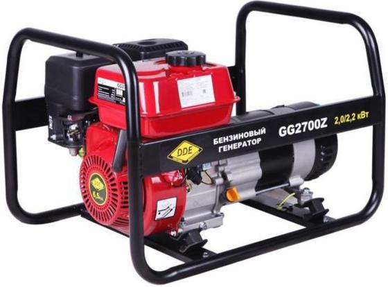

Генератор бензиновый DDE GG2700Z однофазн.ном/макс. 2,0/2.2 кВт (DDE UP168, т/бак 3.6л, ручн/ст, 38