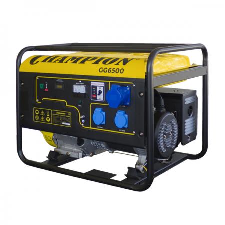 

Бензоэлектростанция CHAMPION GG6500 5/5.5кВт ohv390 13лс 25л 72.5кг 2.5л/ч 12v
