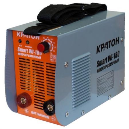 

Инвертор сварочный КРАТОН Smart WI-180 6.3кВт 220В 50Гц 10-180А 1.6-4.0мм 6.7кг