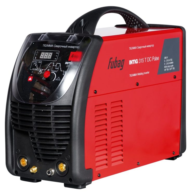

Инвертор FUBAG intig 315 t dc pulse сварочный с горелкой fb tig 26 5p 4m up and down (68 318)