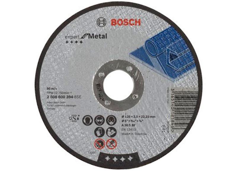 

Отрезной круг Bosch 125х2.5мм 2608600394