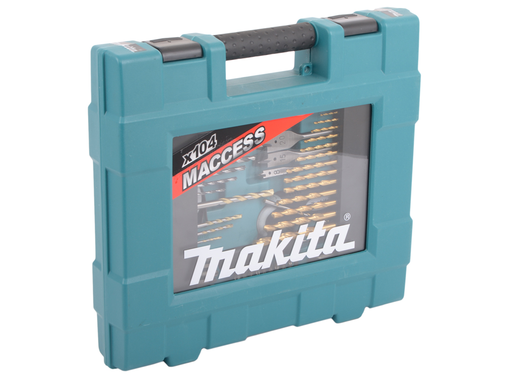 

Набор принадлежностей Makita D-31778 Набор 104шт,отвертка ручн,держ-ль магн,отв.насадки,сверла д\дер,мет,бет,рулетка,ур-нь,зенкер,нож,чем