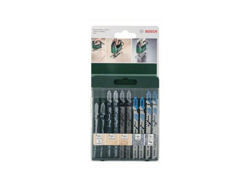 

Лобзиковая пилка Bosch SET T-ХВ 10шт 2609256746
