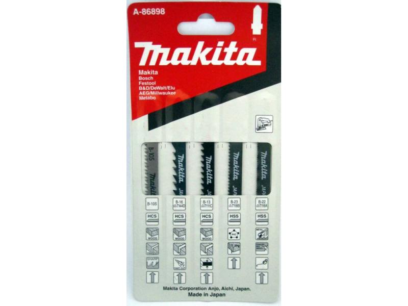 

Лобзиковая пилка Makita A-86898 5шт