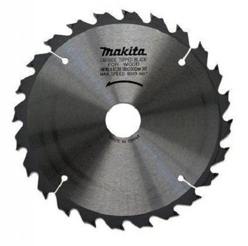 

Пильный диск Makita 190х30х2мм 24зуб по дереву B-29206