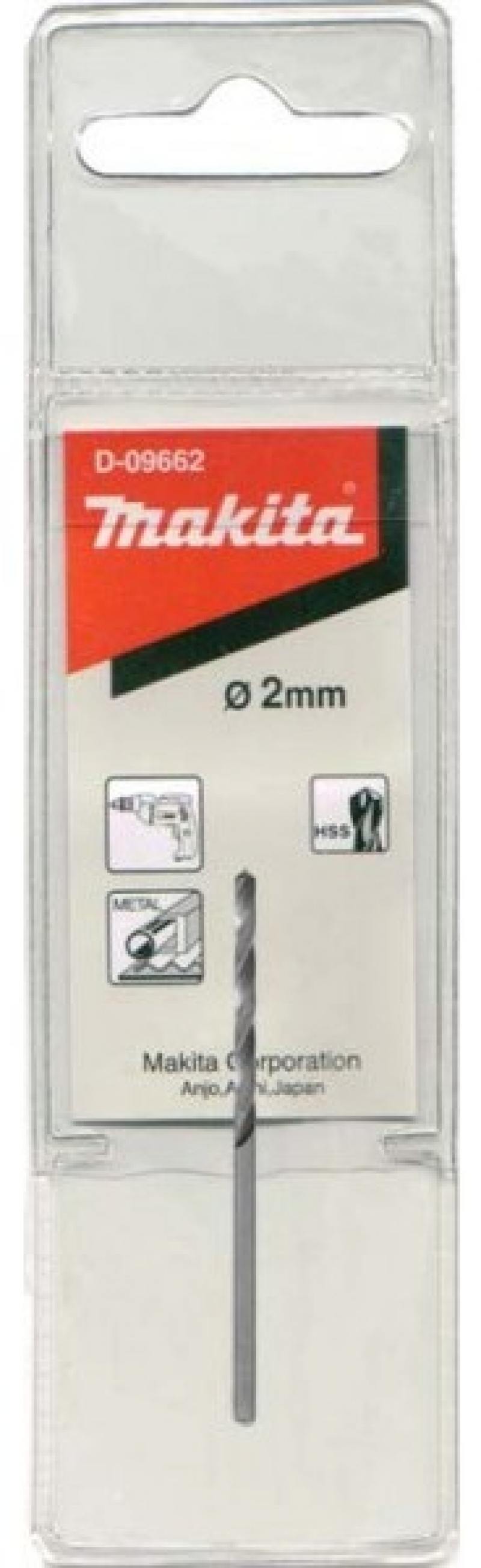 

Сверло Makita D-09662 2х24х49мм по металлу
