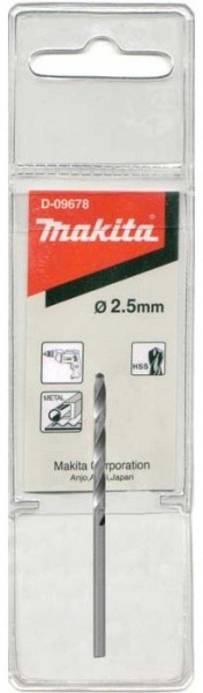 

Сверло Makita D-09678 2.5х30х57мм по металлу