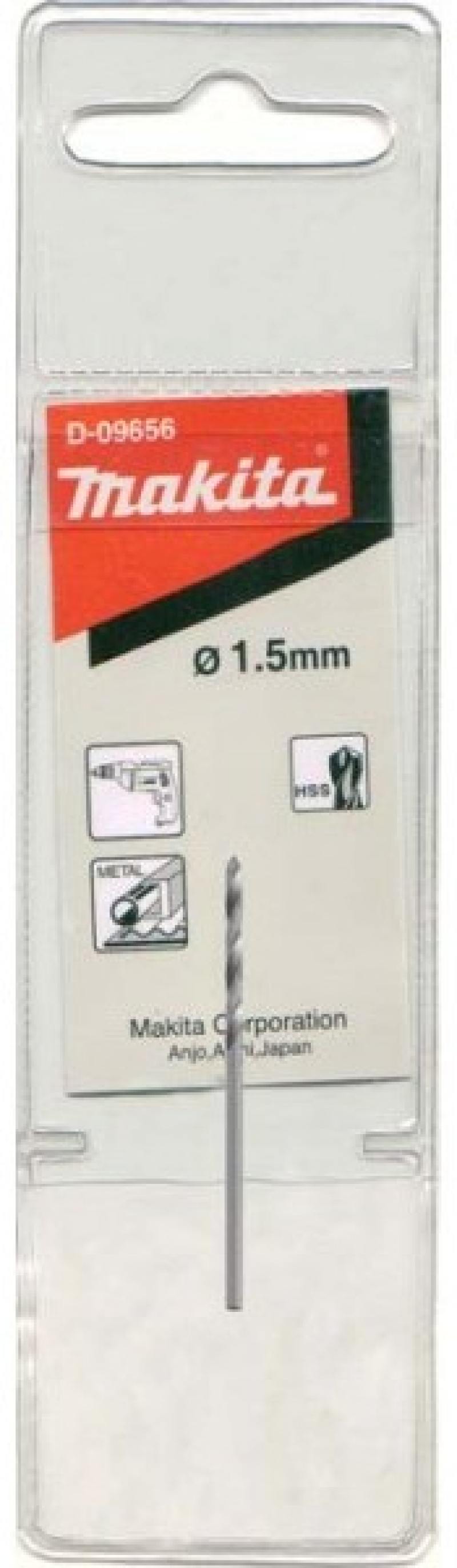 

Сверло Makita D-09656 1.5х18х40мм по металлу