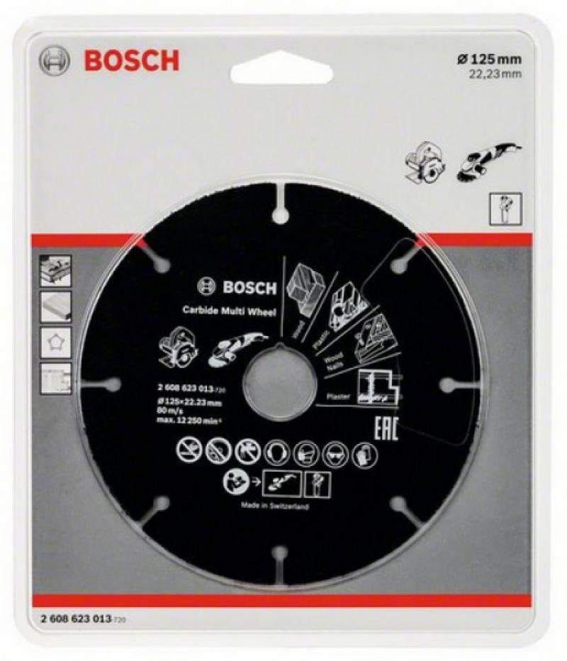 

Отрезной круг Bosch 125х22,23мм 2608623013 по дереву