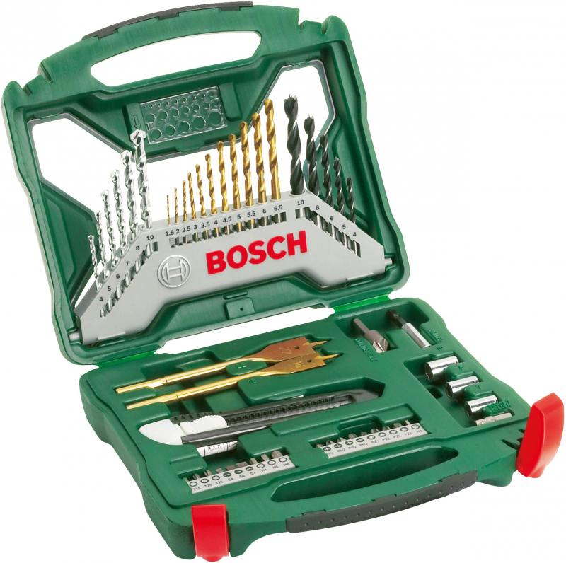 

Набор бит и сверел Bosch X-Line-50 TI