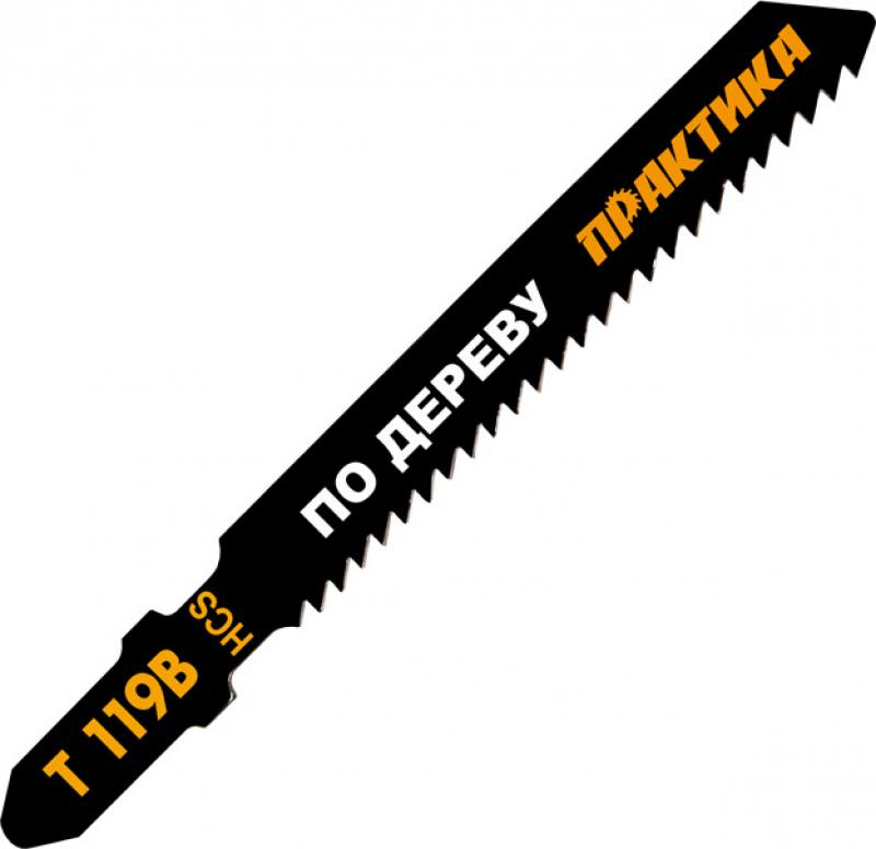 

Лобзиковая пилка Практика T119B HCS 2шт 034-588