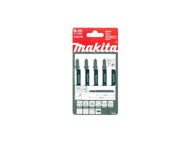 

Лобзиковая пилка Makita A-85765 5шт