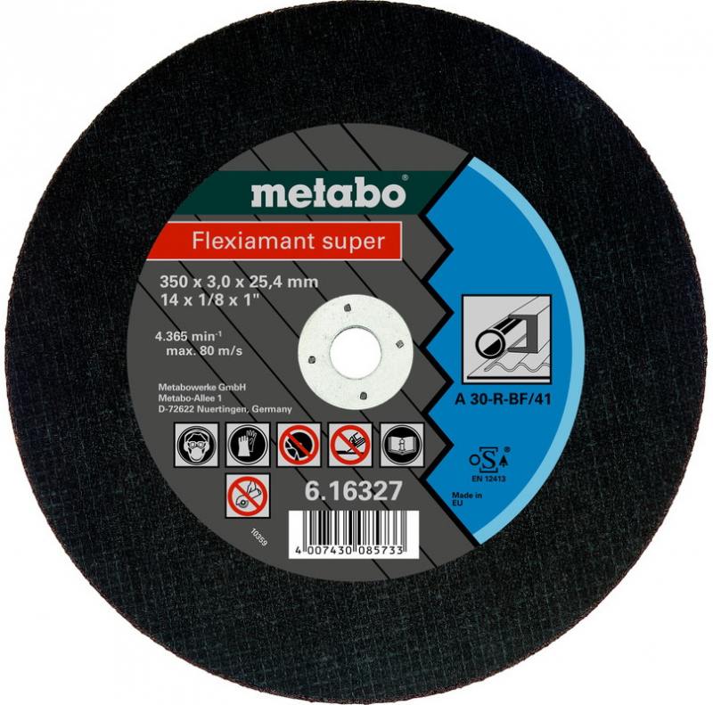 

Отрезной круг Metabo Flexiamant S 350x3x25.4 прямой A30R 616327000