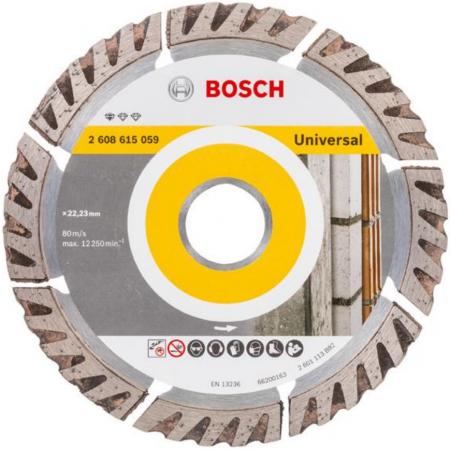

Алмазный диск Bosch Stf Universal 125-22.23 2608615059