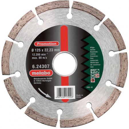 

Алмазный круг Metabo 150x22.23мм универсальный 624308000