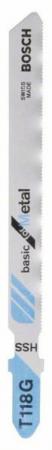 

Лобзиковая пилка Bosch T 118 G HSS 5шт 2608631012