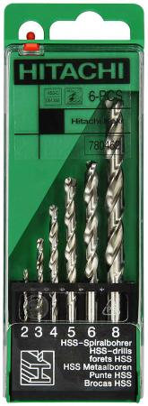 

Набор сверл Hitachi HTC-780462 6шт