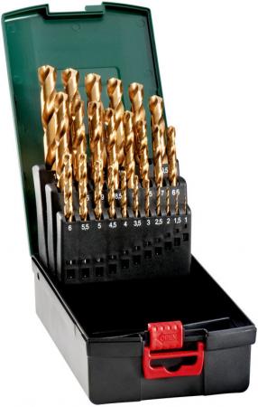 

Набор сверел Metabo HSS-TiN 25шт 627191000