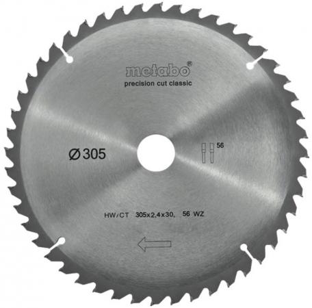 

Пильный диск Metabo 305x30 HM 56WZ 5отр,д.торцовок 628064000