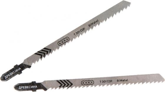 

Пилка для лобзика EDGE by PATRIOT T301CDF по дереву, 2шт в блистере
