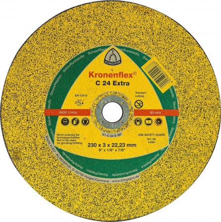 

125х2.5х22 Круг отр. KLINGSPOR Kronenflex C 24 EXTRA (242144) по бетону, кирпичу, камню, керамике