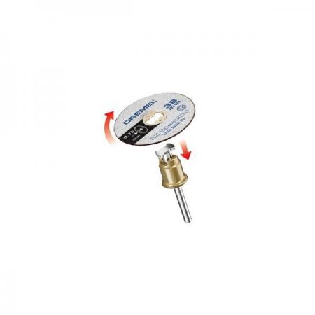 

Круг отрезной DREMEL SC409 SPEED CLIC 38мм, толщ.0.75мм, 5шт.