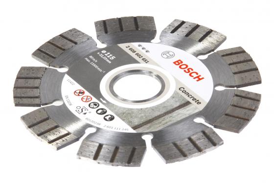 

Диск алм. BOSCH Best for Concrete 150x22 сегмент (2.608.602.653) 150 Х 22 сегмент