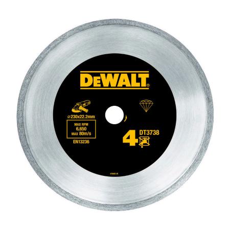 

Диск алм. DeWALT DT3736-XJ со сплошной кромкой по керамике, 125x22.2x2.2мм