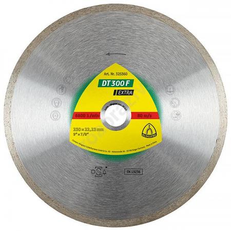 

Круг алм. KLINGSPOR DT 300 F EXTRA 230 X 1.9 X 22 (325360) корона
