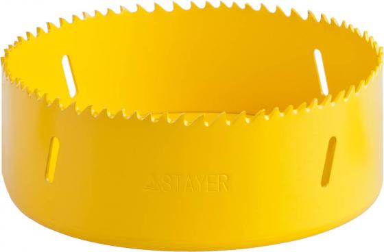 

Коронка биметаллическая STAYER PROFESSIONAL 29547-121 d121мм