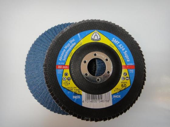 

КЛТ KLINGSPOR SMT 624 SUPRA 125 X 22 P80 (322775) выпуклый, по стали