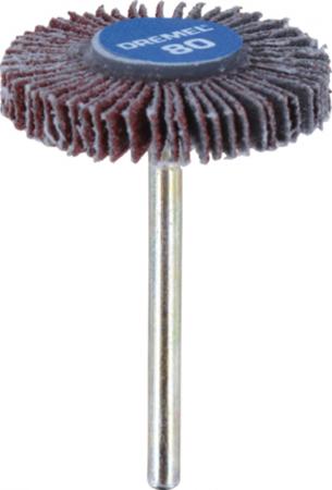 

Круг лепестковый DREMEL 504 28.6мм выс.4.8мм хв.3.2мм, зерно 80