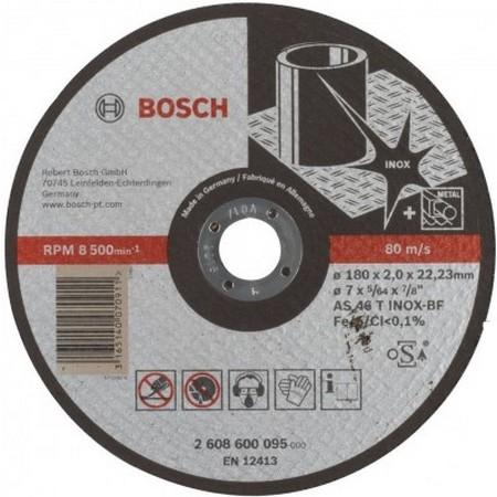

Круг отрезной BOSCH Expert for Inox 180x2,0x22 (2.608.600.095) по нержавеющей стали