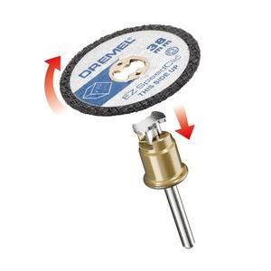 

Круг отрезной DREMEL SC476 SPEED CLIC 38мм, для пластмассы, 5шт.