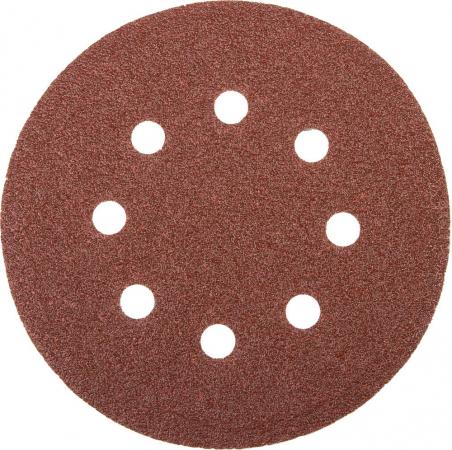

Круг фибровый STAYER MASTER 35452-125-040 8 отверстий велкро P40 125мм 5шт.