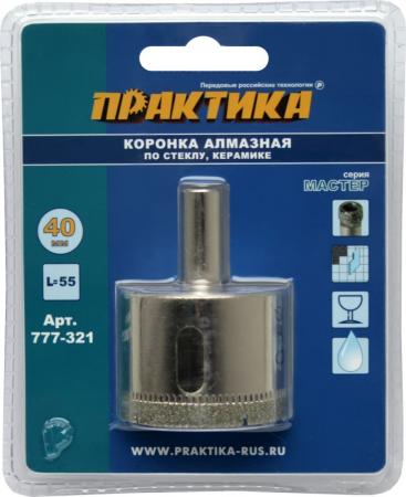 

Коронка алм. ПРАКТИКА 777-321 40мм, 1шт., по стеклу и керамике