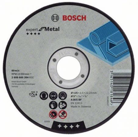 

Круг отрезной BOSCH Expert for Metal 115x1,6x22 (2.608.600.214) по металлу