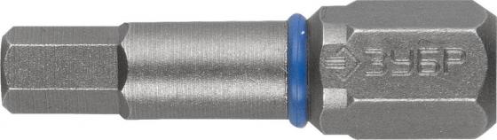 

Бита ЗУБР ЭКСПЕРТ 26017-3-25-2 торсион кованая обточ.CrMo C 1/4 HEX3 25мм 2шт