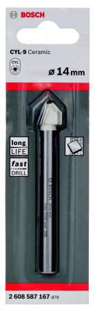

Сверло BOSCH 2608587167 cyl-9 ceramic 14х90мм