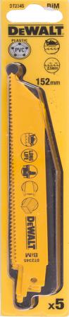 

Полотна для сабельной пилы DeWALT DT2345-QZ биметаллические, универсальные S 922 HF 5шт.