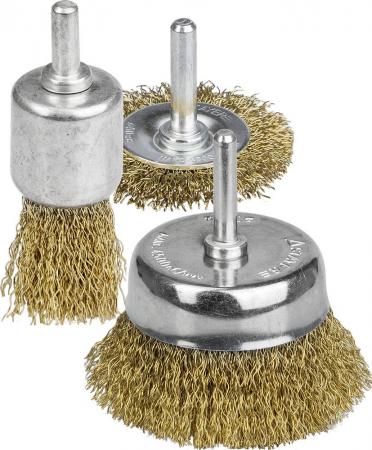 

Кордщетка STAYER MASTER 35152-H3_z01 набор витая латун. стальная проволока 0.3мм