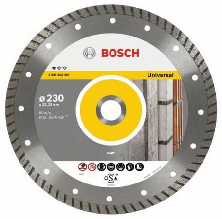 

Диск алм. BOSCH Standard for Universal Turbo 150x22 турбо (2.608.602.395) 150 Х 22 турбо