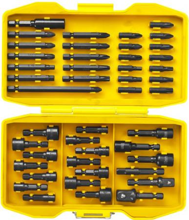 

Набор STAYER PROFESSIONAL 26225-H45 BlackPro для ударного шуруповерта Сr-Mo 45шт