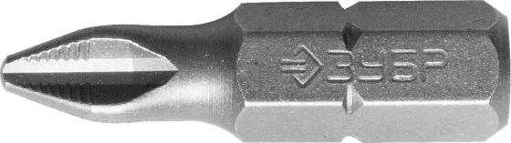 

Бита ЗУБР МАСТЕР 26001-2-25-2 кованая CrMo C 1/4 PH2 25мм 2шт
