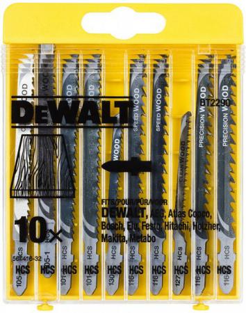 

Набор пилок DeWALT DT2290-QZ по дереву HСS (10шт.)
