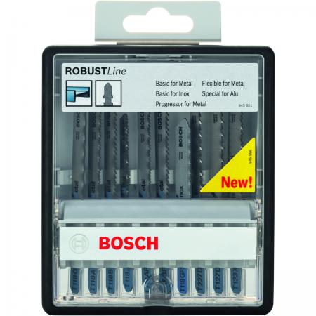

Пилка для лобзика (набор) BOSCH 2 607 010 541 металл\цв.металл\алюм.,10шт (2.607.010.541) металл\цв