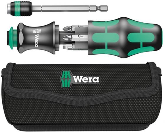 

Набор бит WERA WE-051021 Kraftform Kompakt 20 с сумкой 7 предметов